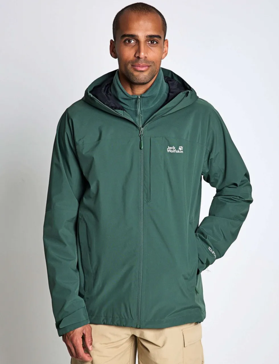 Tempest 2 Layer Waterproof Hooded Jacket