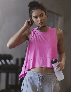 Tempo Crew Neck Relaxed Vest Top