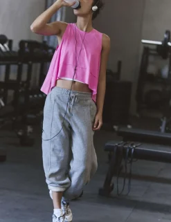 Tempo Crew Neck Relaxed Vest Top