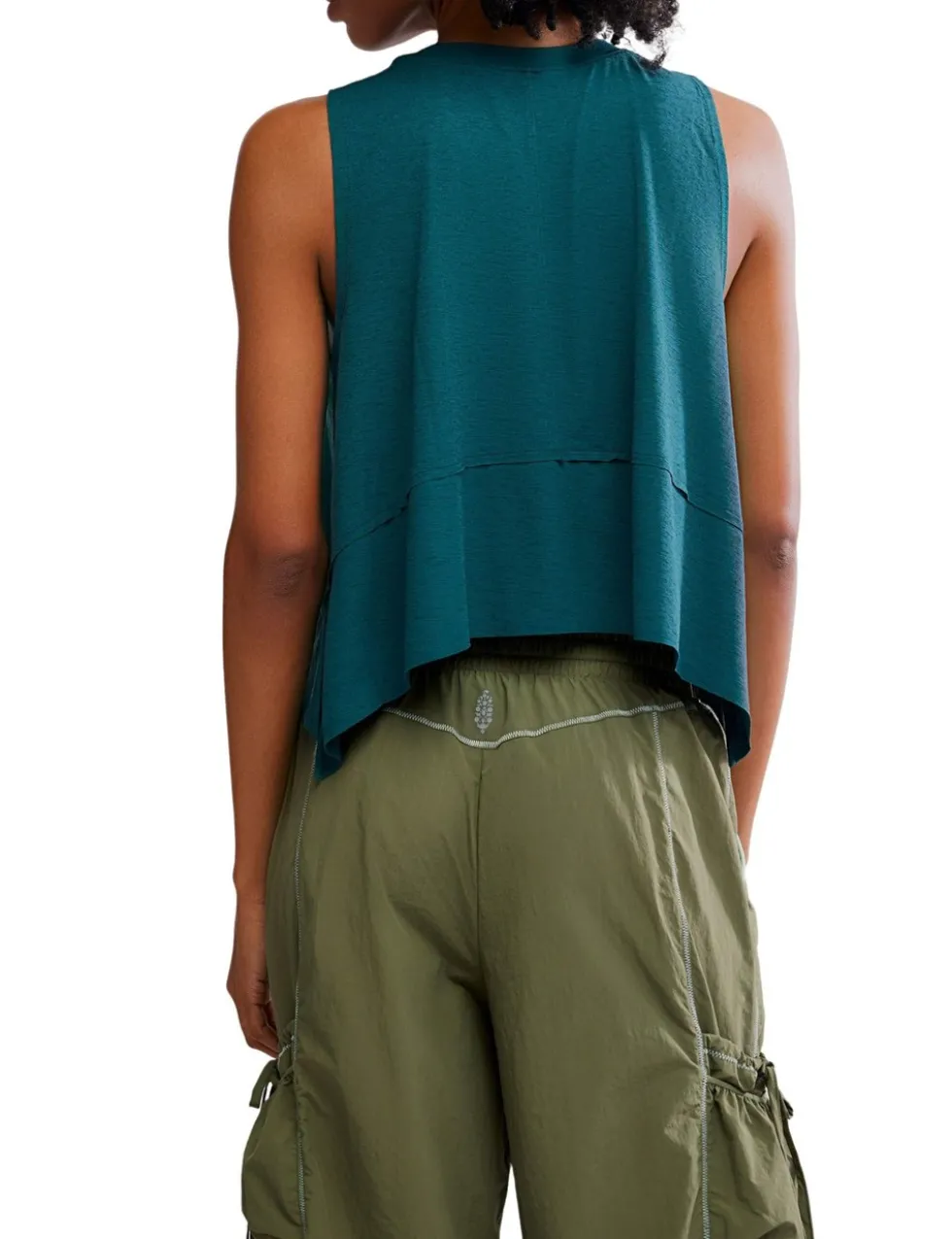 Tempo Crew Neck Relaxed Vest Top