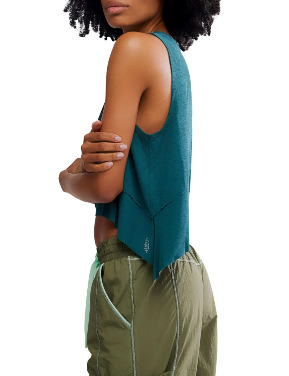 Tempo Crew Neck Relaxed Vest Top