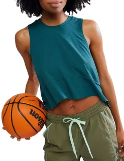 Tempo Crew Neck Relaxed Vest Top