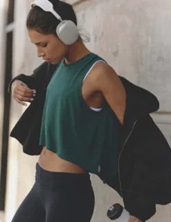 Tempo Crew Neck Relaxed Vest Top