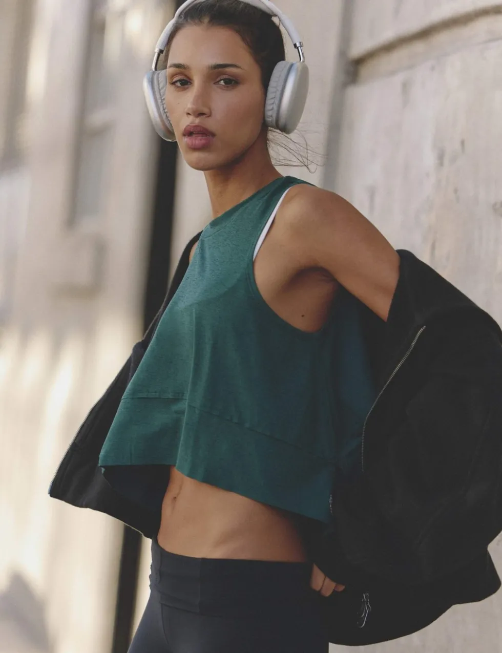 Tempo Crew Neck Relaxed Vest Top