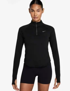 Tempo Dri-Fit Half Zip Fitted Running Top