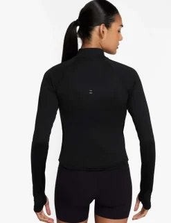 Tempo Dri-Fit Half Zip Fitted Running Top