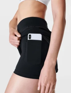 Tempo Run Layered Running Shorts