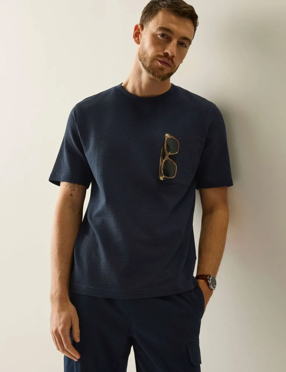 Teresitos Cotton Rich Waffle T-Shirt