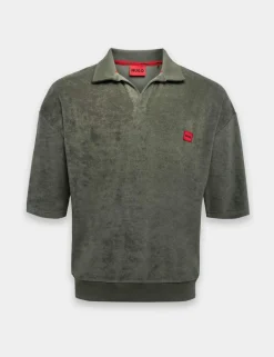 Terry Towelling Polo Shirt