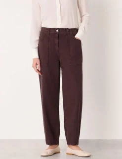 Tessa Cotton Rich Straight Leg Trousers