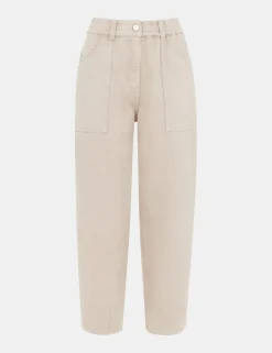 Tessa Cotton Rich Straight Leg Trousers