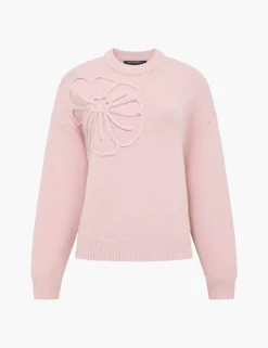 Textured Crew Neck Jumper