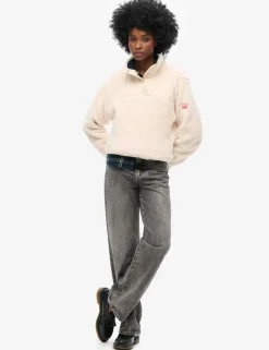 Textured Funnel Neck Jumper