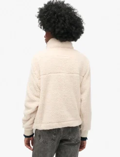 Textured Funnel Neck Jumper