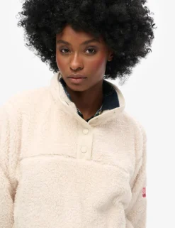 Textured Funnel Neck Jumper