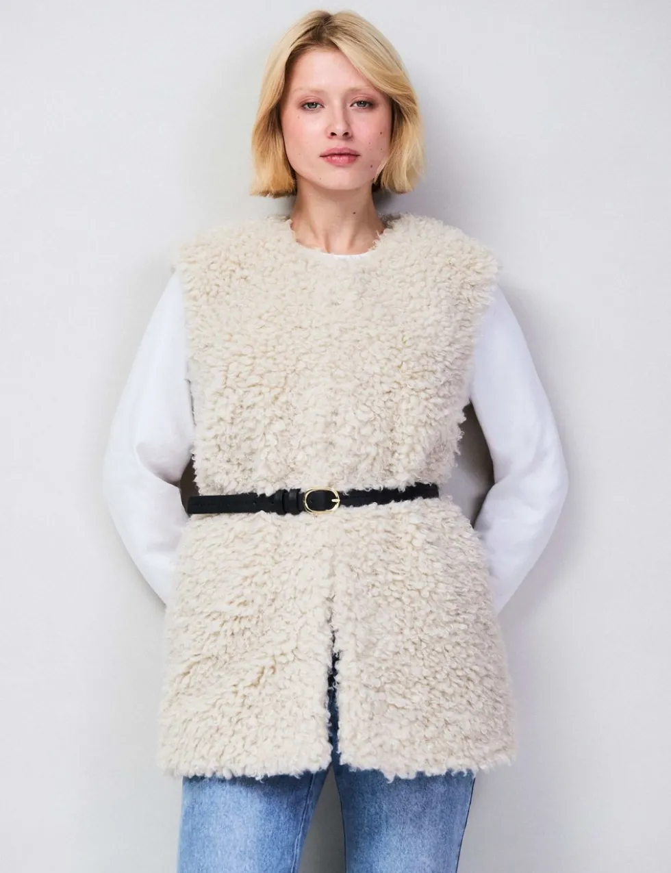 Textured Gilet