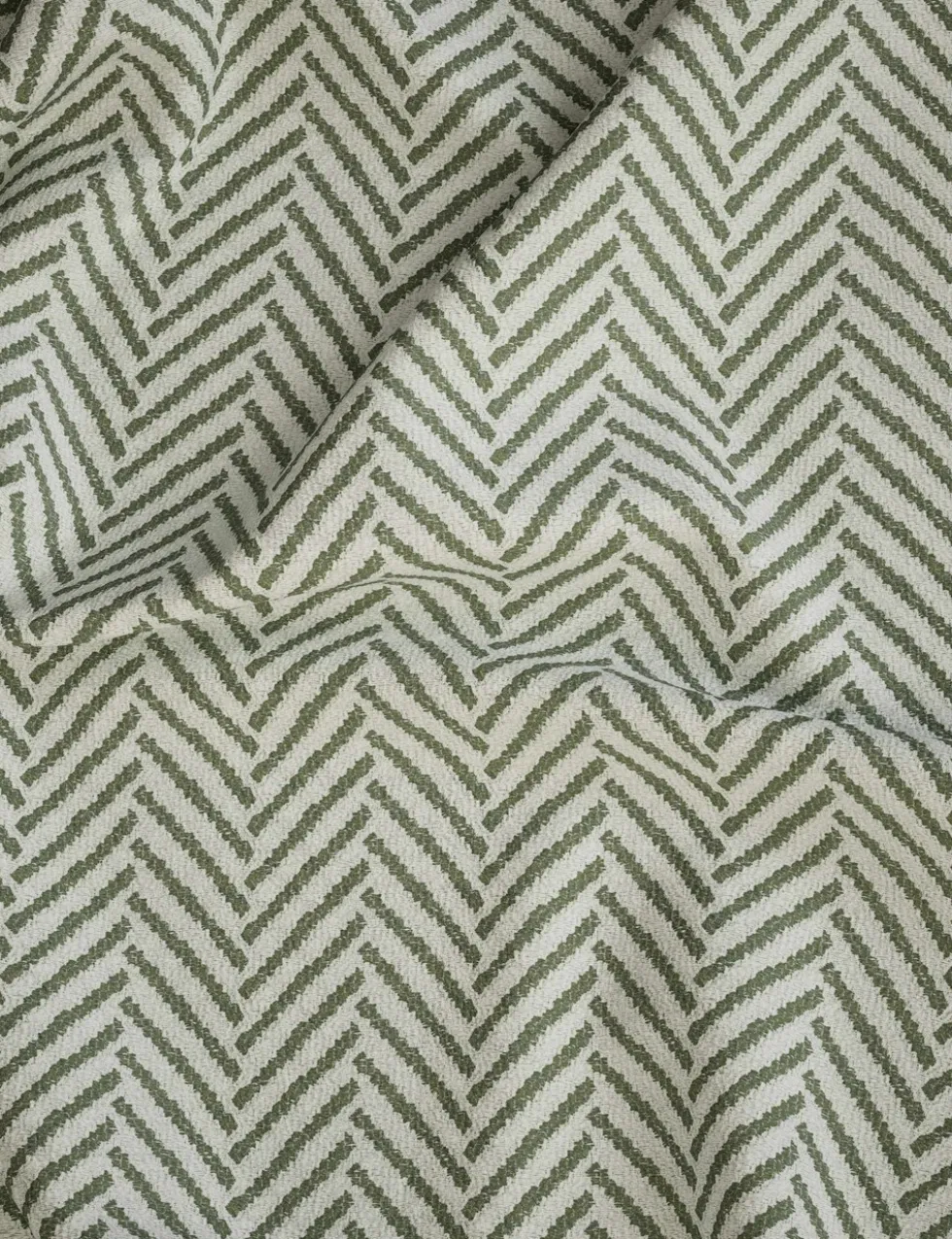 Textured Herringbone Eyelet Curtains