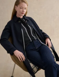 Textured Notch Neck Blouse
