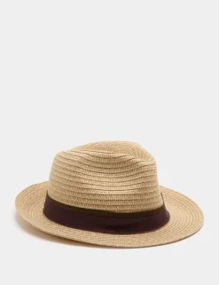 Textured Packable Trilby