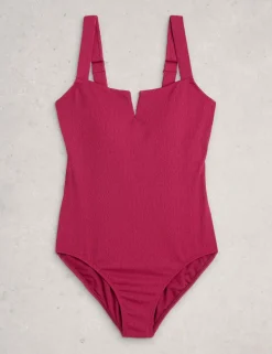 Textured Padded Swimsuit