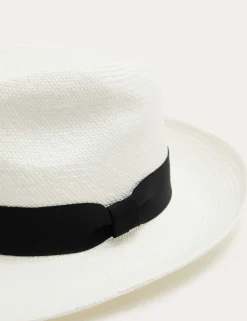 Textured Panama Hat