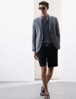 Textured Shorts