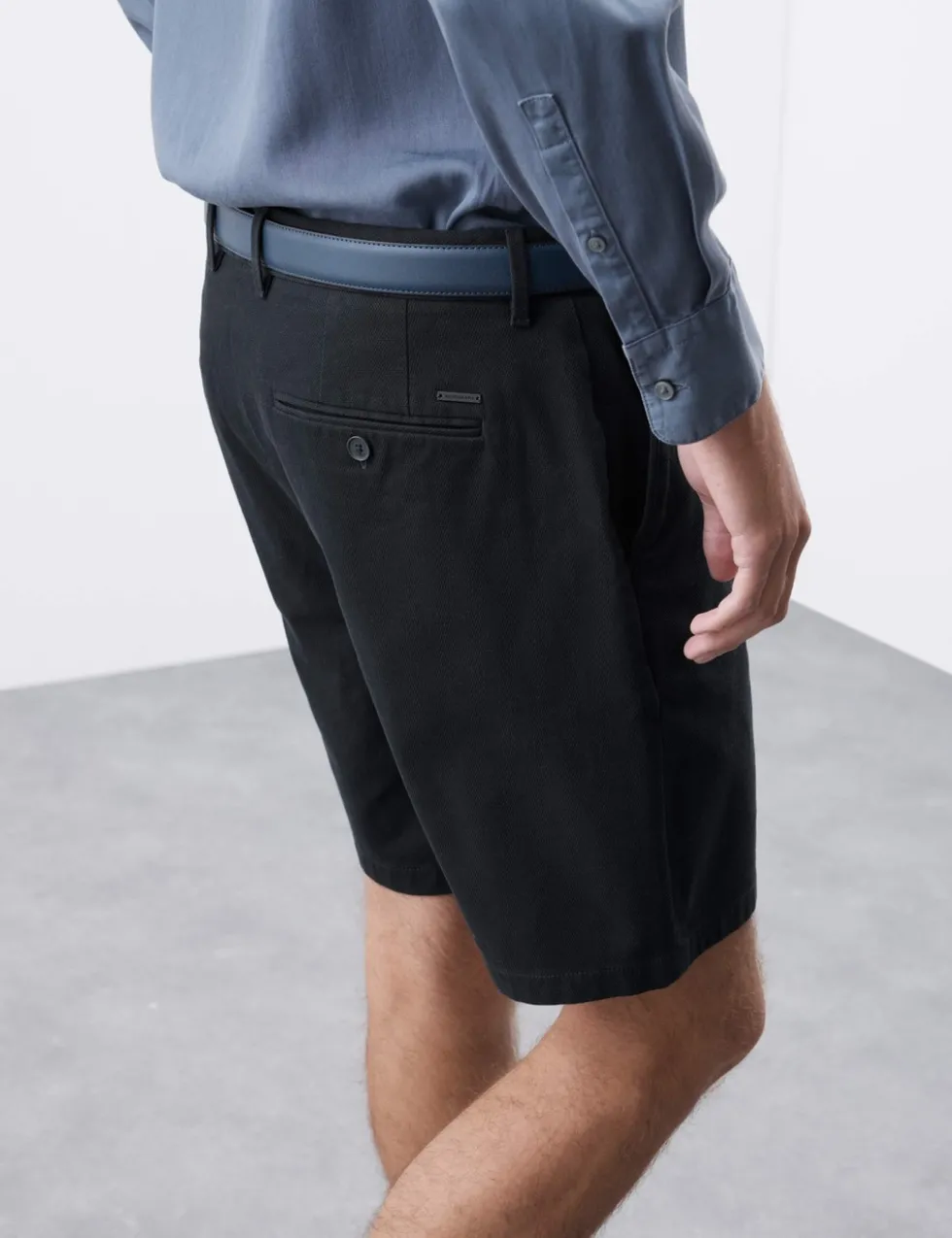 Textured Shorts