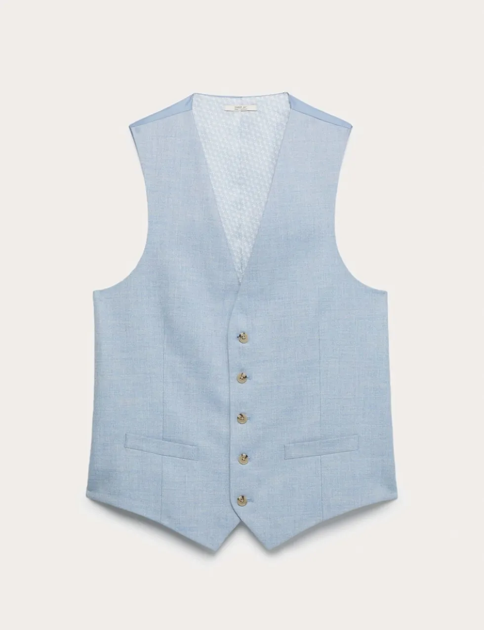 Textured Stretch Waistcoat