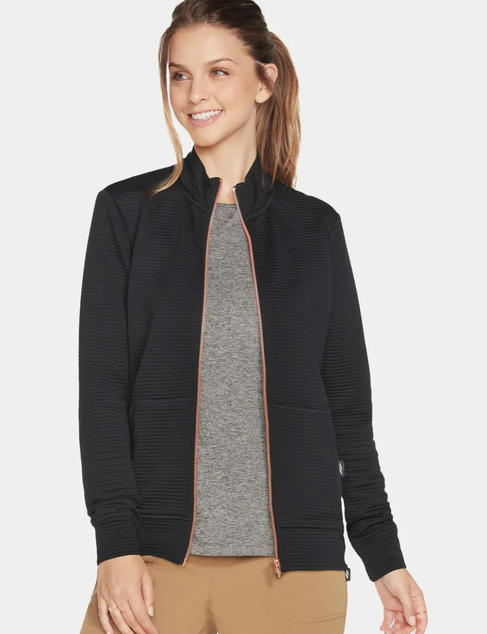 The GO WALK Everywhere Zip Up Jacket