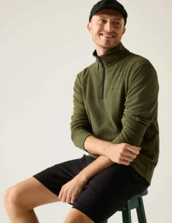 Thompson Funnel Neck Half Zip Fleece