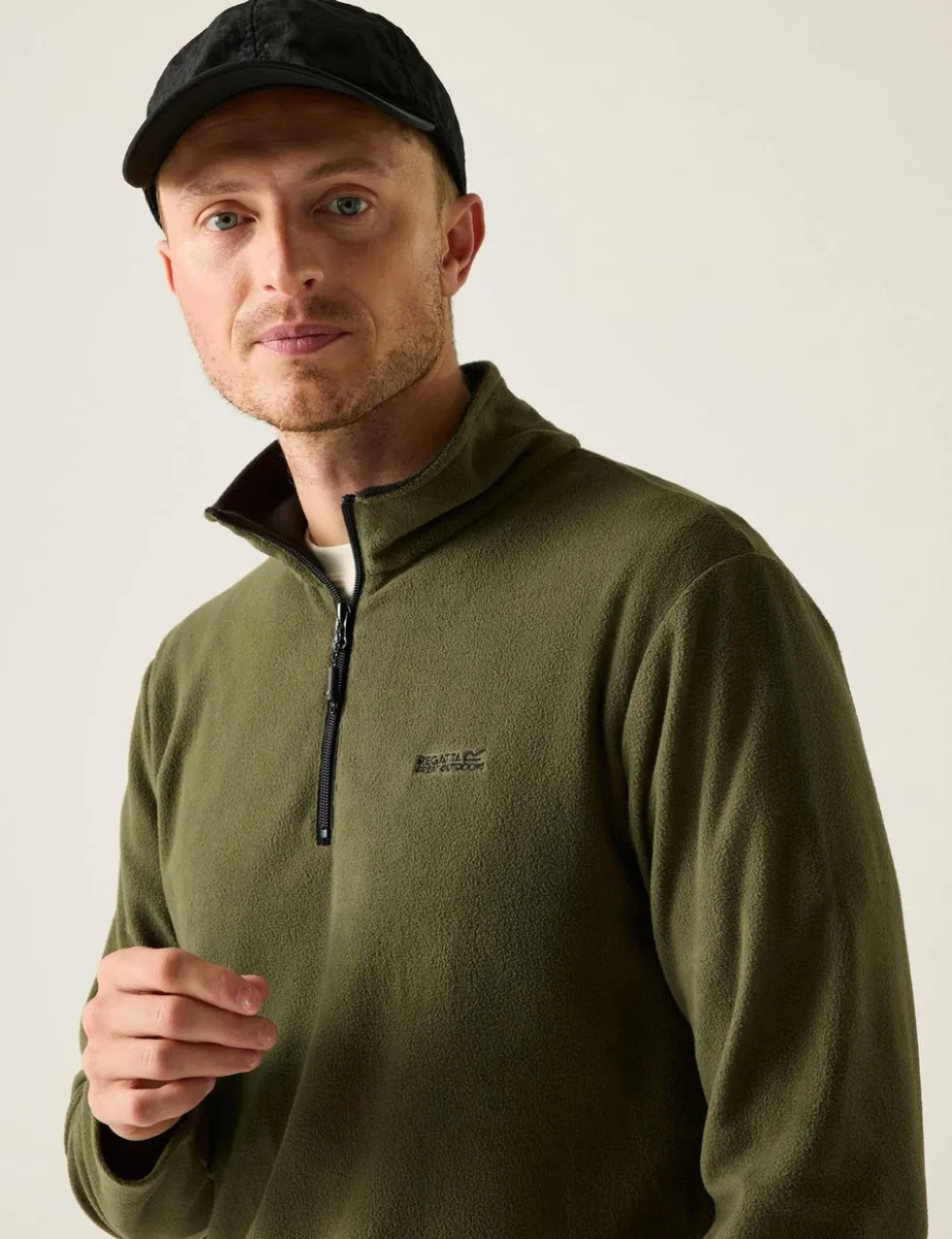 Thompson Funnel Neck Half Zip Fleece