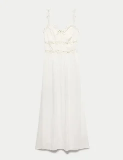 Tie Front Maxi Beach Dress