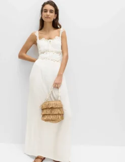 Tie Front Maxi Beach Dress