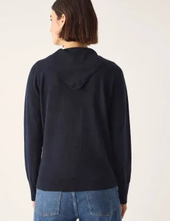 Tie Neck Button Detail Jumper
