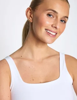Tommy Tank Square Neck Vest Top