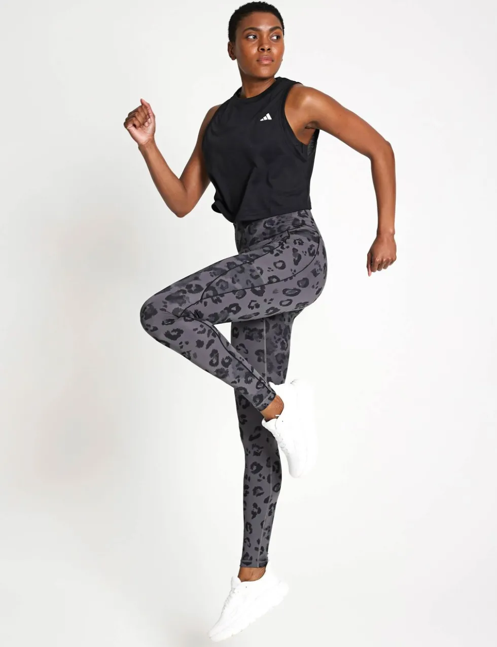 Train Essentials Crew Neck Boxy Vest Top