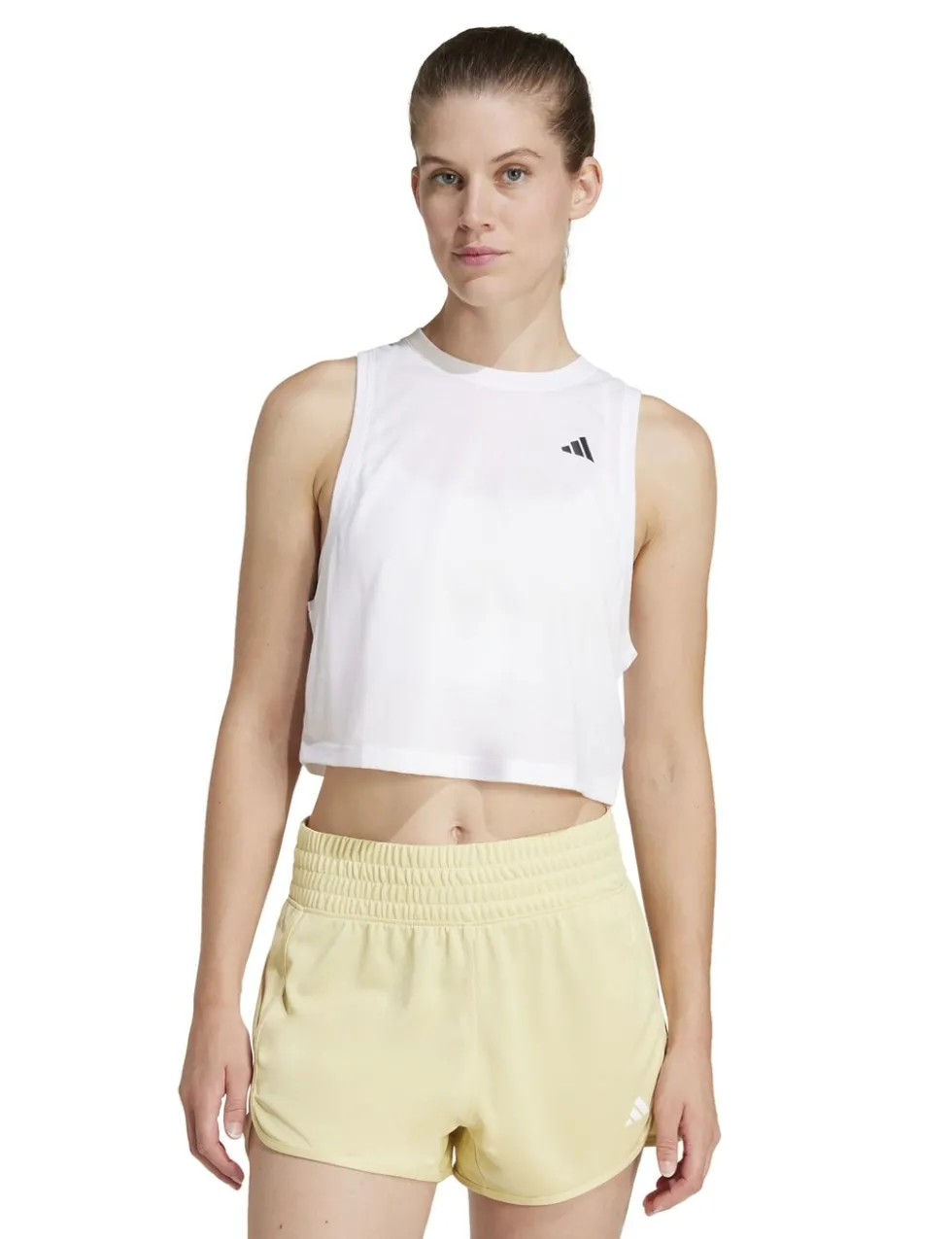 Train Essentials Crew Neck Boxy Vest Top