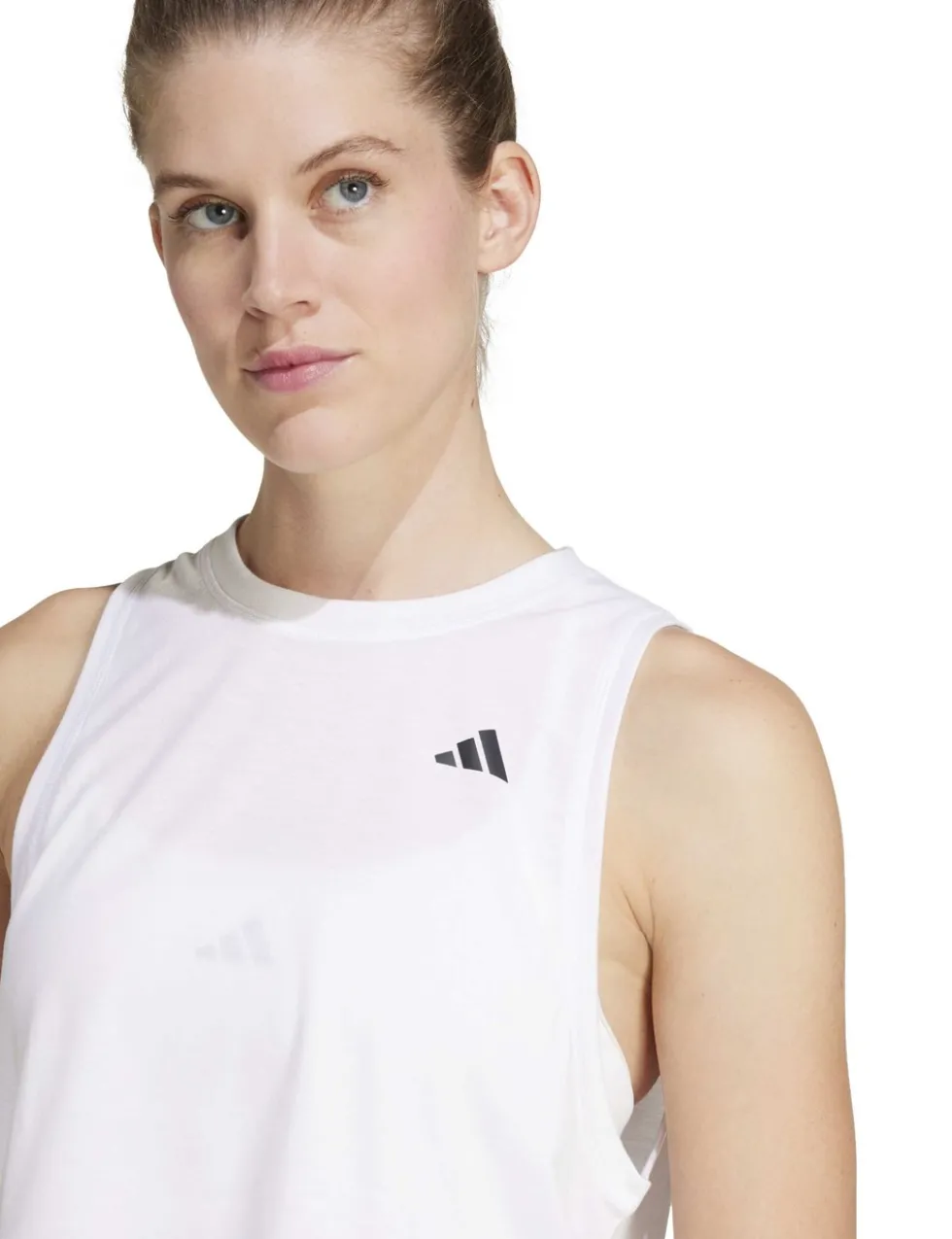 Train Essentials Crew Neck Boxy Vest Top