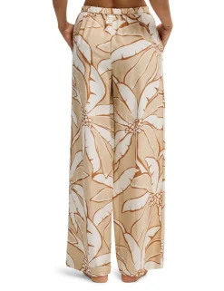 Tropic Breeze Floral Elasticated Waist Trousers