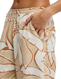 Tropic Breeze Floral Elasticated Waist Trousers