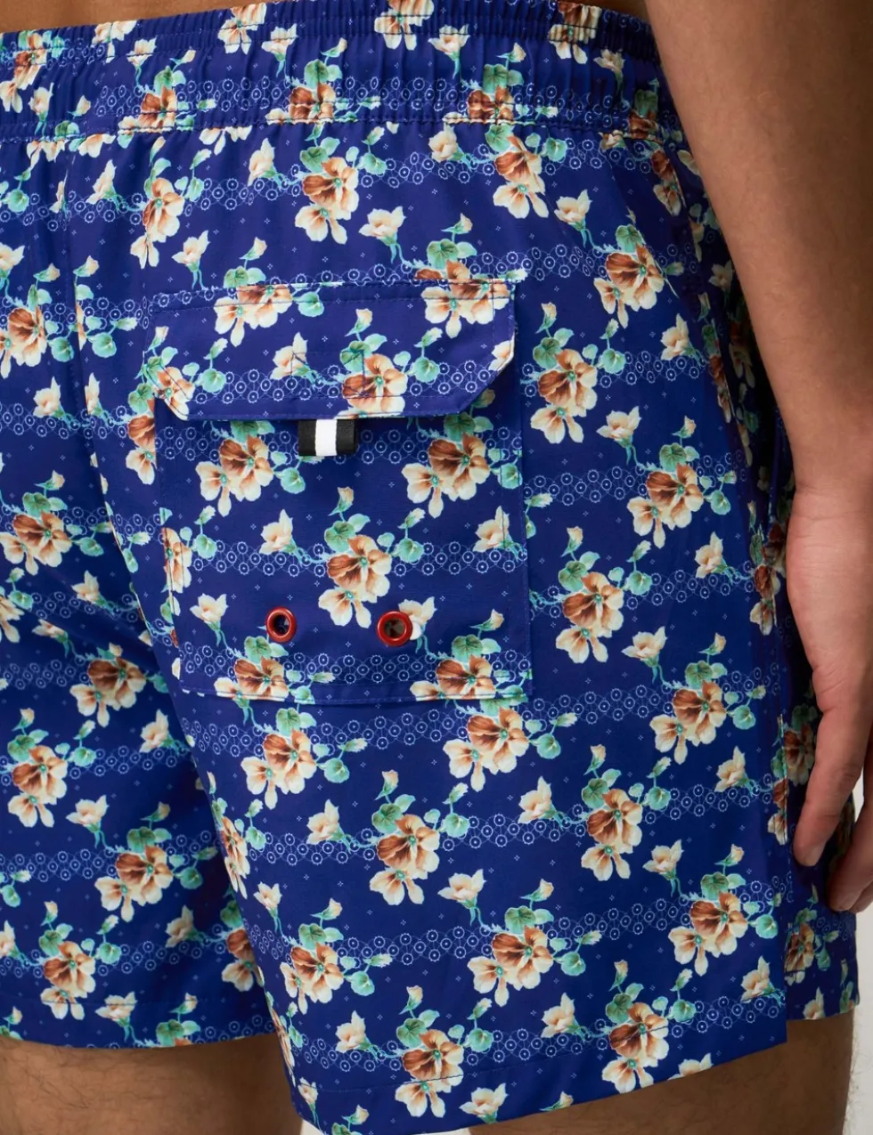 Tropical Print Swim Shorts