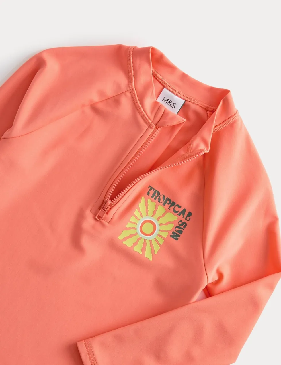 Tropical Sun Graphic Rash Vest (2-8 Yrs)