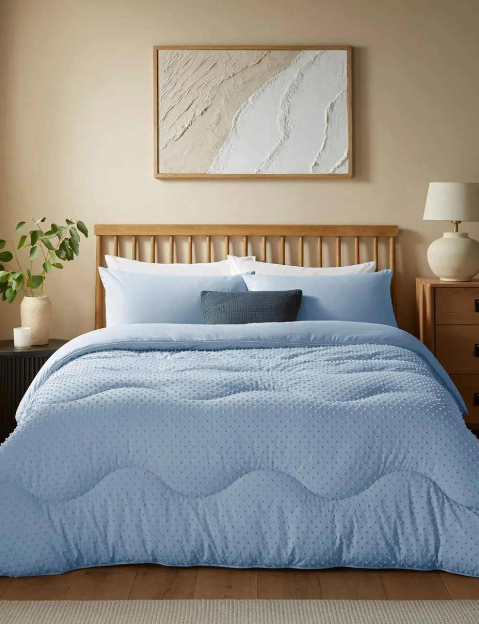 Tufted Dots 4.5 Tog Coverless Duvet Set