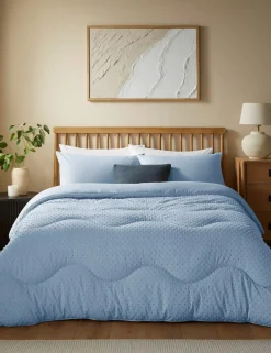 Tufted Dots Coverless Duvet and Pillowcases