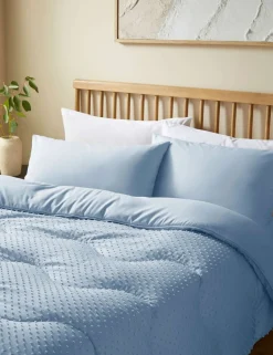 Tufted Dots Coverless Duvet and Pillowcases