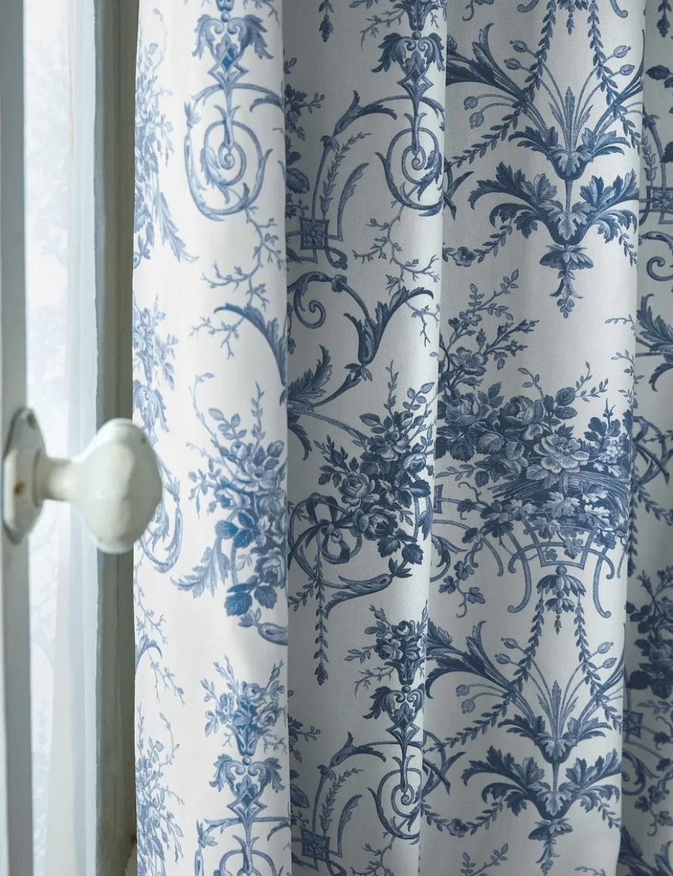 Tuileries Pure Cotton Pencil Pleat Blackout Curtains