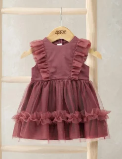 Tulle Frill Party Dress (0-3 Yrs)