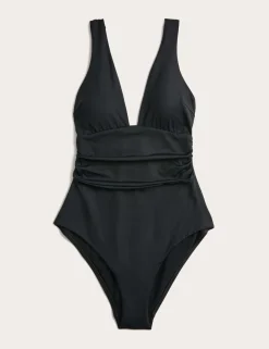 Tummy Control Deep Plunge Swimsuit