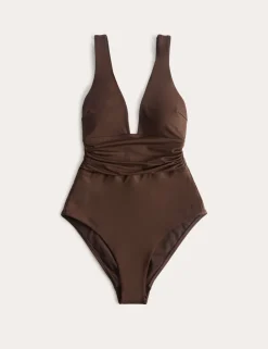 Tummy Control Deep Plunge Swimsuit