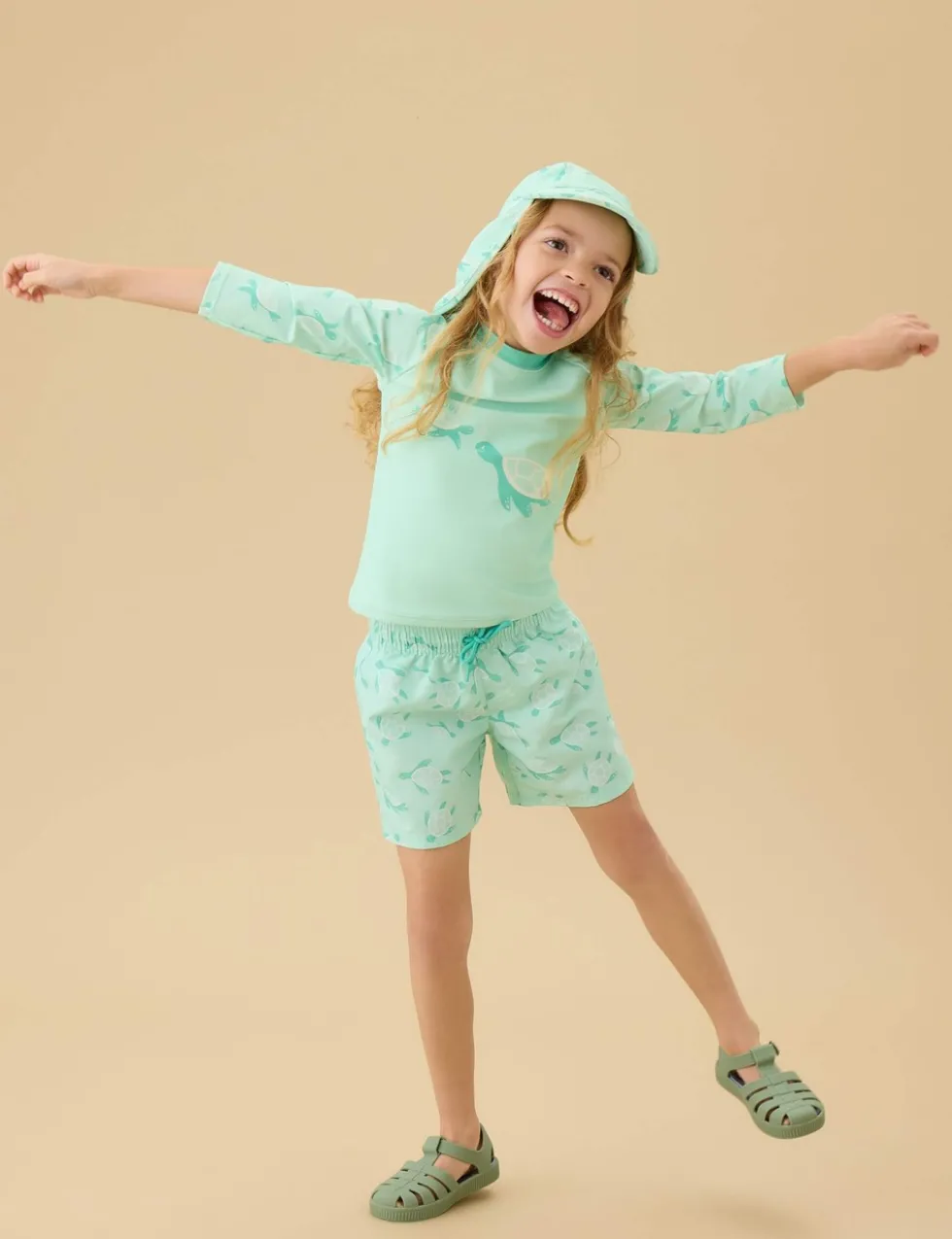 Turtle Swim Shorts (3 Mths-5 Yrs)